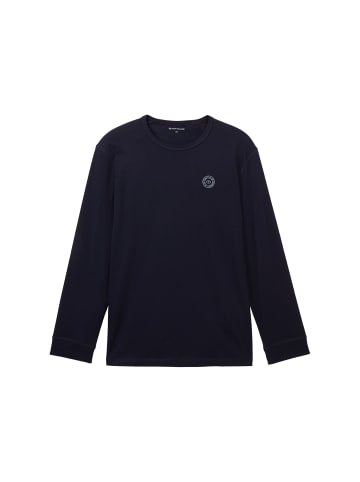 Tom Tailor Longsleeve in dunkelblau