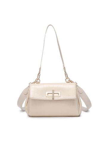 KASSANDRA Schultertasche in BEIGE