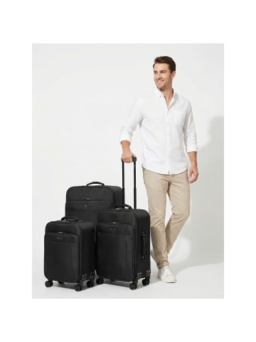 Check.In Sevilla 3.0 4 Rollen Kofferset 3-teilig black