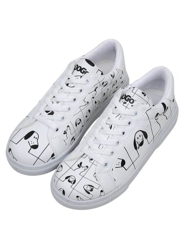 Dogo Ace Sneakers - I Woof You in Weiß