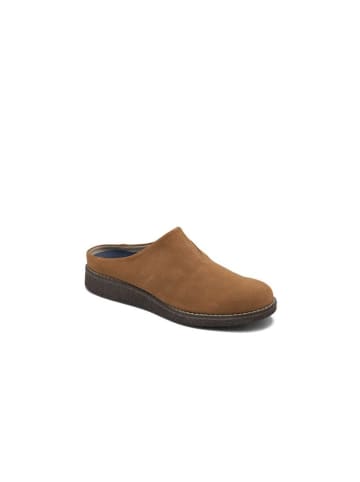 Blundstone Clog "2686 Sahara Tan Suede (Aerocork Clog)" in Braun