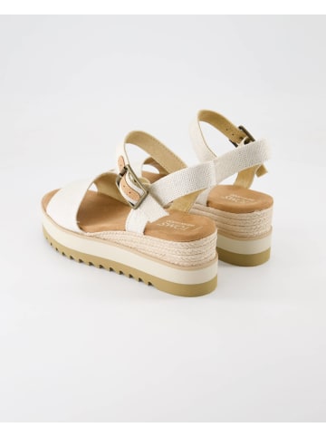 TOMS Wedges in Beige