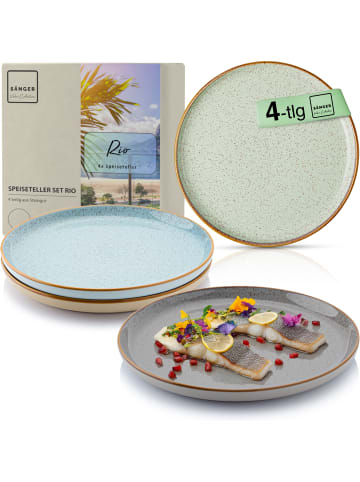 Sänger 4-tlg. Speiseteller Set Rio in Bunt