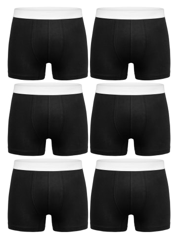 Amaci&Sons 6er Pack Boxershorts 2. BEAU in Schwarz/Weiß