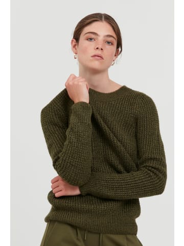 ICHI Strickpullover IHODANSA LS - 20114707 in dunkelgrün