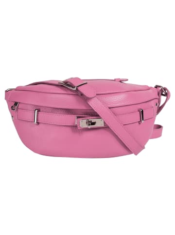 Samantha Look Gürteltasche echt Leder in pink