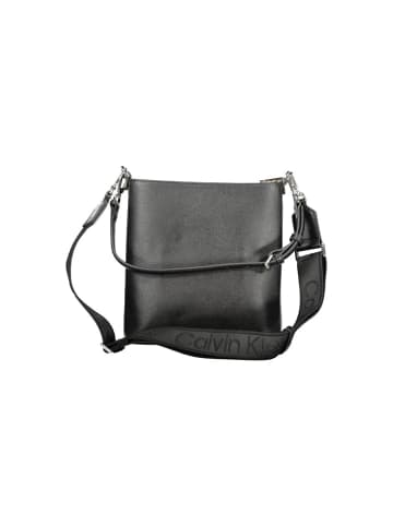 Calvin Klein Schwarze Polyester-Schultertasche
