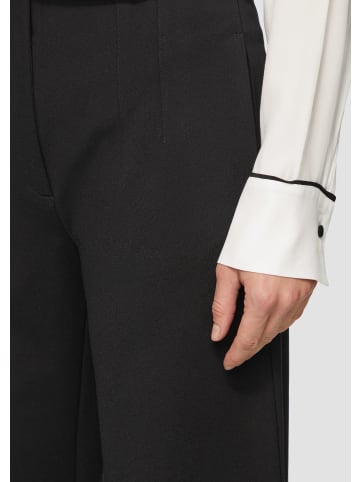 s.Oliver BLACK LABEL Hose lang in Schwarz