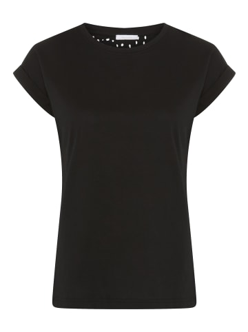 Tamaris Spitzenshirt in schwarz