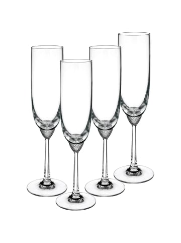 Villeroy & Boch 4er Set Champagnergläser Octavie 160 ml transparent in transparent