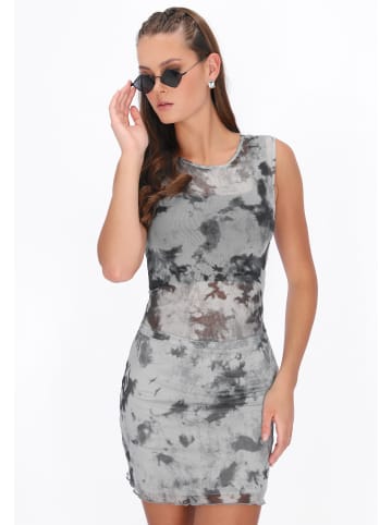 myMo ROCKS Women Top in grey multicolor