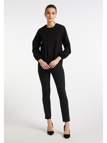 DreiMaster Klassik Bluse in Schwarz