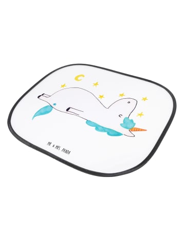 Mr. & Mrs. Panda Auto Sonnenblende Einhorn Sternenhimmel ohne Sp... in Weiß