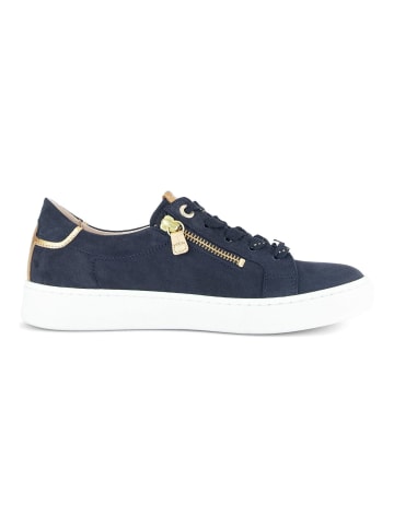 Gabor Sneaker Blau/Gold