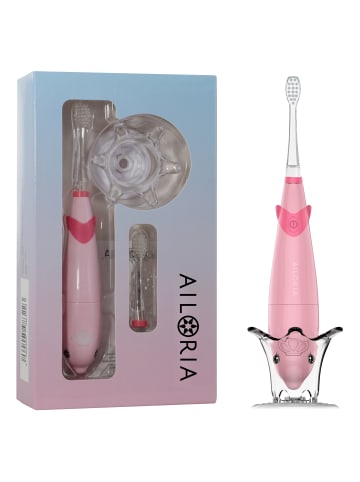 Ailoria BUBBLE BRUSH Kinder-Schallzahnbürste in rosa