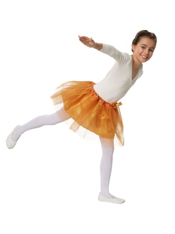 tectake Tutu, bequemes Faschingskostüm-Basic aus 3-lagigem Tüll mit Gummizug