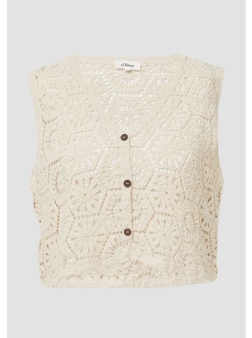 s.Oliver Indoor-Weste in 8105_beige