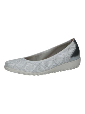 Caprice Ballerinas in Silber