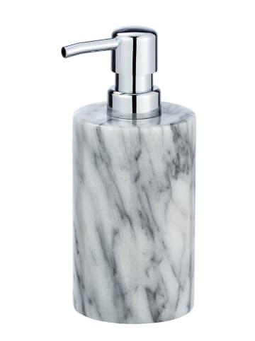 Wenko Seifenspender Onyx aus Marmor, Seifenspender Mod. Onyx aus Marmor in Weiß