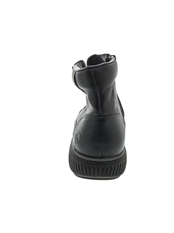 rieker Schnürstiefel Schwarz