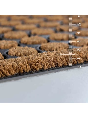 Astra Fußmatte Indoor und Outdoor COCO HOME 2ER SET 2 in Schwarz