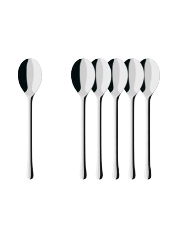 Villeroy & Boch 6er Set Tafellöffel Udine in Silber 210 mm in silber