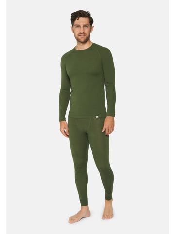 DANISH ENDURANCE Baselayer-Set Merino Baselayer in green