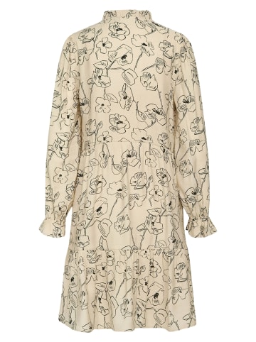 Noa Noa Kleid MirabelNN in Print Offwhite-Black