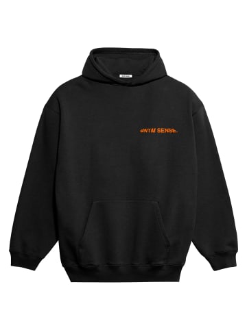 9N1M SENSE Kapuzenpullover in black