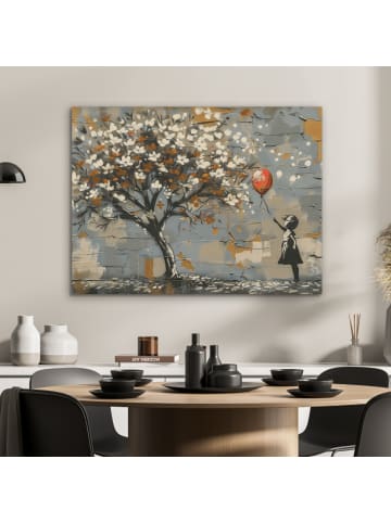 OnlyWow Akustibild Blütenkunst