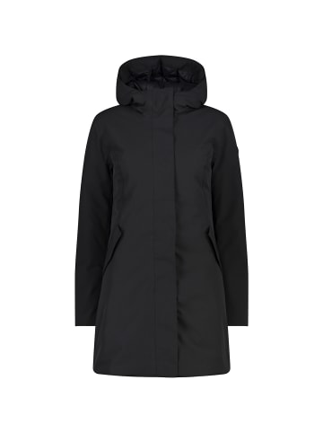 Campagnolo Outdoorparka Fix Hood in Schwarz011