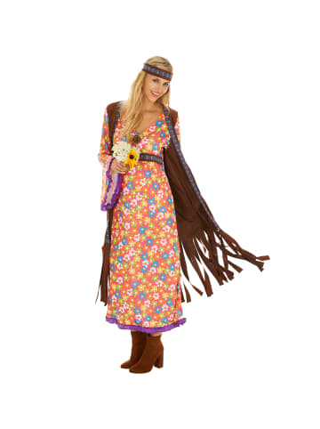 tectake Langes, schönes Kleid, bunt