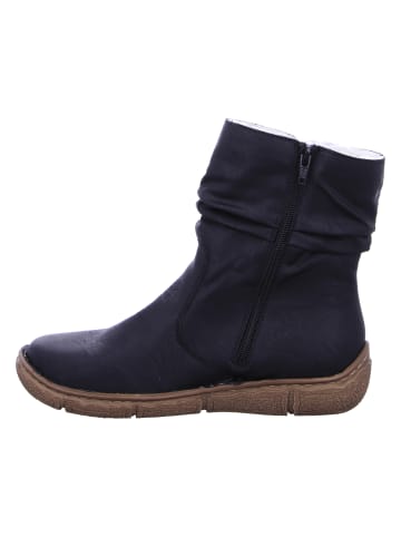rieker Schlupfstiefelette in schwarz