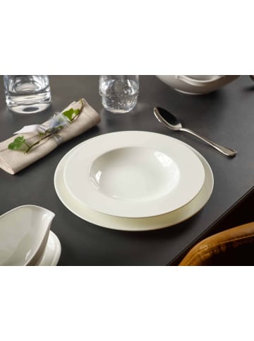Villeroy & Boch 12-tlg. Tafelservice Anmut in Weiß – in weiß