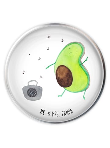 Mr. & Mrs. Panda Stöpsel Avocado Tanzen ohne Spruch in Weiß