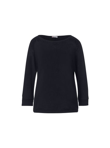 Street One Langarmshirt in deep blue