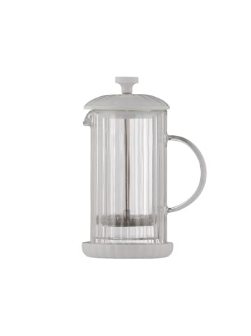 Price&Kensington PRICE & KENSINGTON, FRENCH PRESS, LUXE, weiß, 350 ML