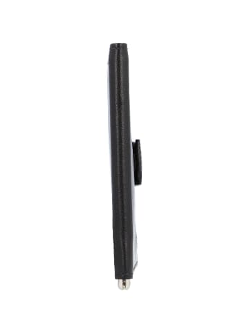 Golden Head Colorado Kreditkartenetui Leder 8,5 cm mit Geldscheinklammer schwarz