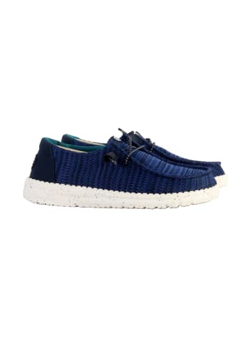 Hey Dude Wendy Sport Mesh F Schnür-Mokassin Blau