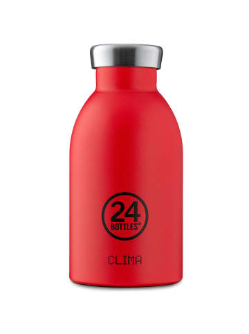 Trinkflasche 330 ml stone hot red