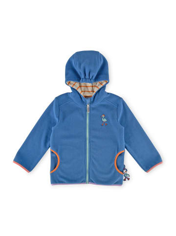 Sigikid Fleecejacke Wild Flamingo in blau