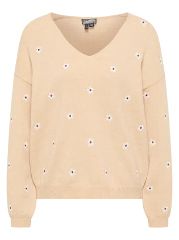 DreiMaster Vintage Strick Pullover in Beige