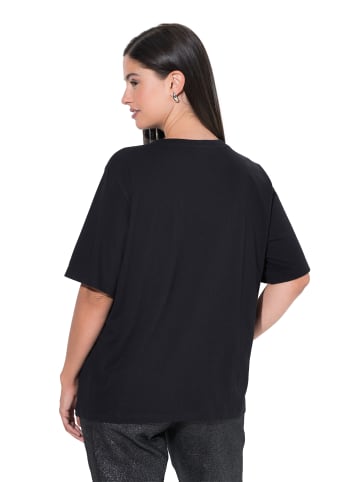 Ulla Popken Shirt in schwarz