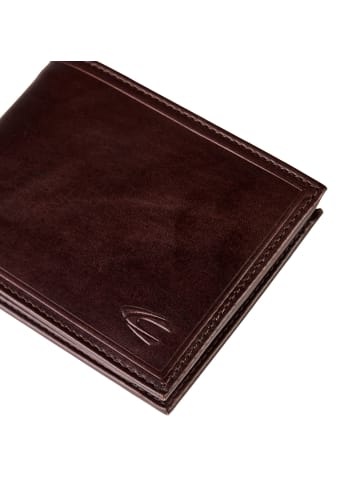 Camel Active Wood Geldbörse Leder 12.5 cm brown