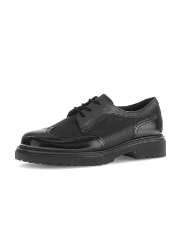 Gabor Comfort Schnürschuhe in schwarz