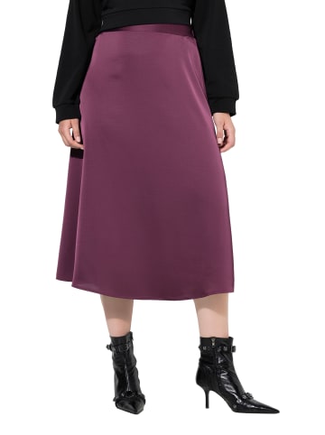 Ulla Popken Midirock in dunkel weinrot