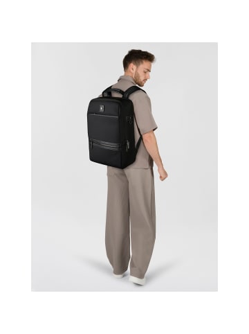 Jekyll & Hide Business-Rucksack RFID Schutz 42 cm Laptopfach black