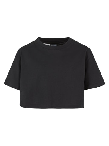 Urban Classics Urban Classics Cropped T-Shirts in black+black