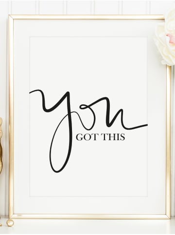 Tales by Jen Poster / Kunstdruck "You got this" I Ohne Rahmen