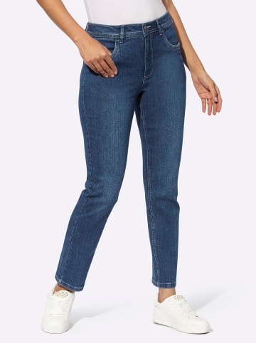 WITT WEIDEN Jeans in blue-stone-washed